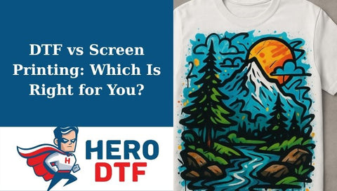 DTF vs Screen Printing: Which Is Right for You?