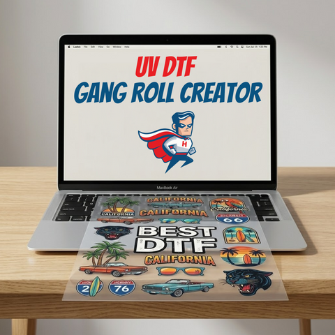 UV DTF Gang Roll Creator